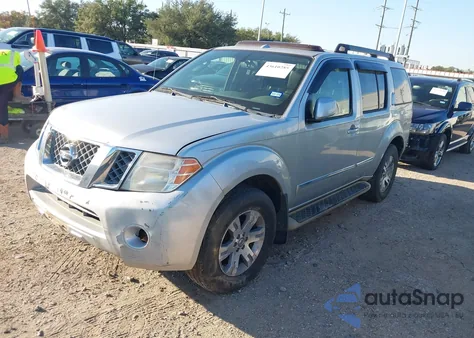 2012 Nissan Pathfinder Silver from USA, damaged, VIN 5N1AR1NBXCC610190
